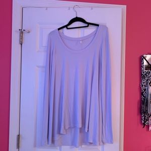 Free People January Tee in Light Purple